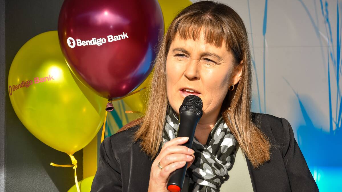 Bendigo and Adelaide Bank managing director Marnie Baker. Picture: Simon Sturzaker.