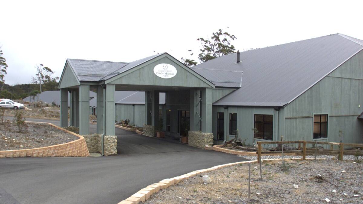 The Cradle Mountain Hotel.