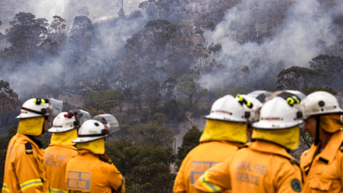 A leaked review into Canberra's summer bushfire season has detailed explosive claims about the Emergency Services Agency and its high-profile commissioner. Picture: Sitthixay Ditthavong