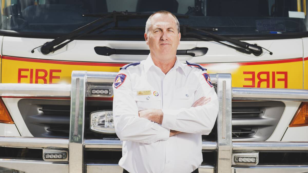 ACT Rural Fire Service chief officer Joe Murphy left the agency in the wake of the summer crisis. Picture: Dion Georgopoulos