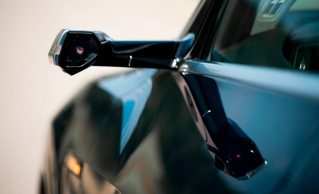 Those wacky, wonderful Stark Enterprises virtual wing mirrors from the Audi e-tron 55 quattro.