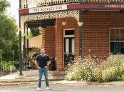 Chef Matt Moran outside The Rockley Pub, which he purchased in 2021. Photo: BELL HARRIS