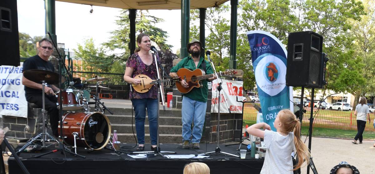 FESTIVAL: You'll be entertained by music and poetry as part of the Banjo Paterson festival in Orange. Photo: JUDE KEOGH