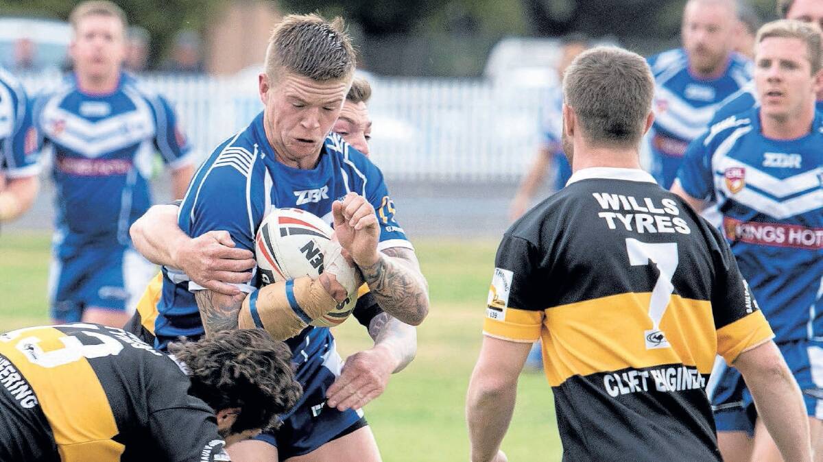 SWITCH: Andy Adams (pictured) and Jacob Bell have made the move from St Pat's to Oberon Tigers. Photo: ALEXANDER GRANT