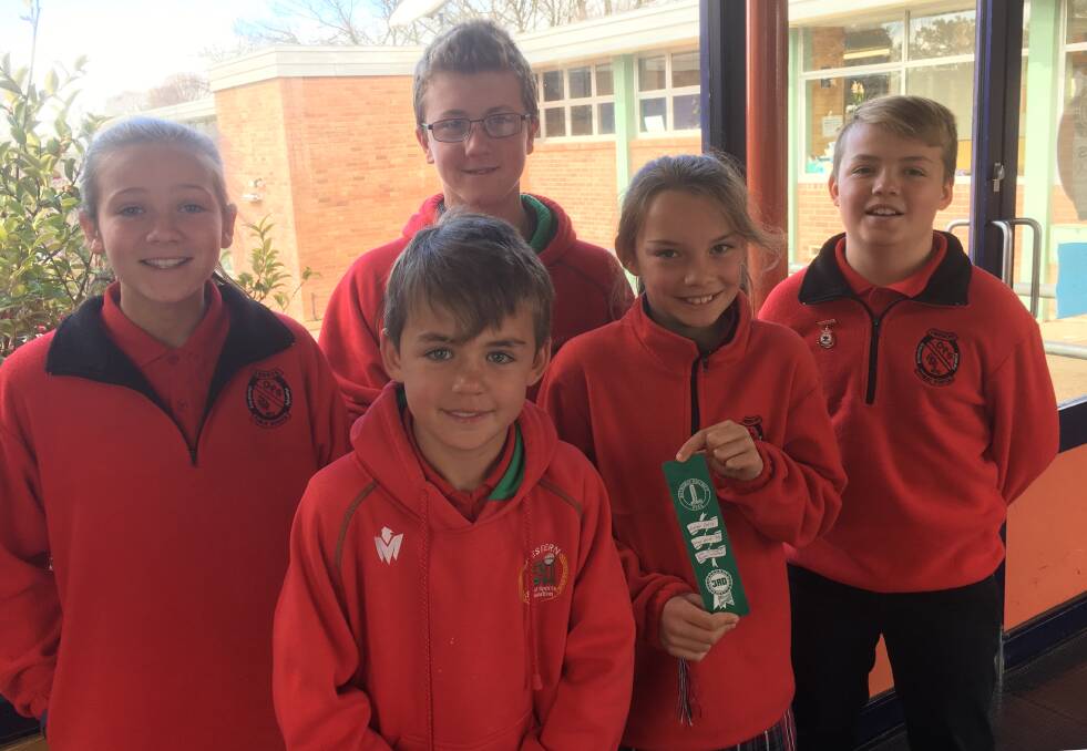 SUCCESS: Oberon Public School athletes will compete at the Western Area Athletics Carnival to be held at Dubbo in September.