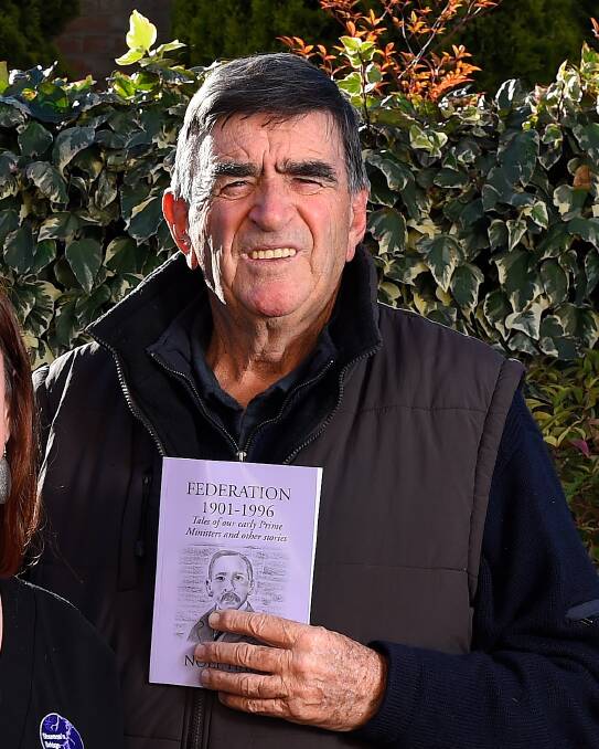 WORDS ON A LEGEND: Renowned poet Noel Hayes has written a poem about a special Oberon local, which will be featured in his latest book I Have A Dream.