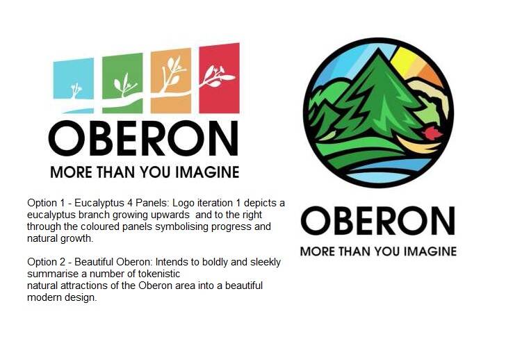 TWO OPTIONS: Members of the Oberon community are encouraged to vote for their preferred logo as part of Oberon's new branding strategy.