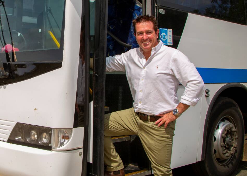 BACK ON BOARD: Capacity on all modes of public transport, including buses and trains, can now be increased in a COVID safe way, according to Member for Bathurst Paul Toole.