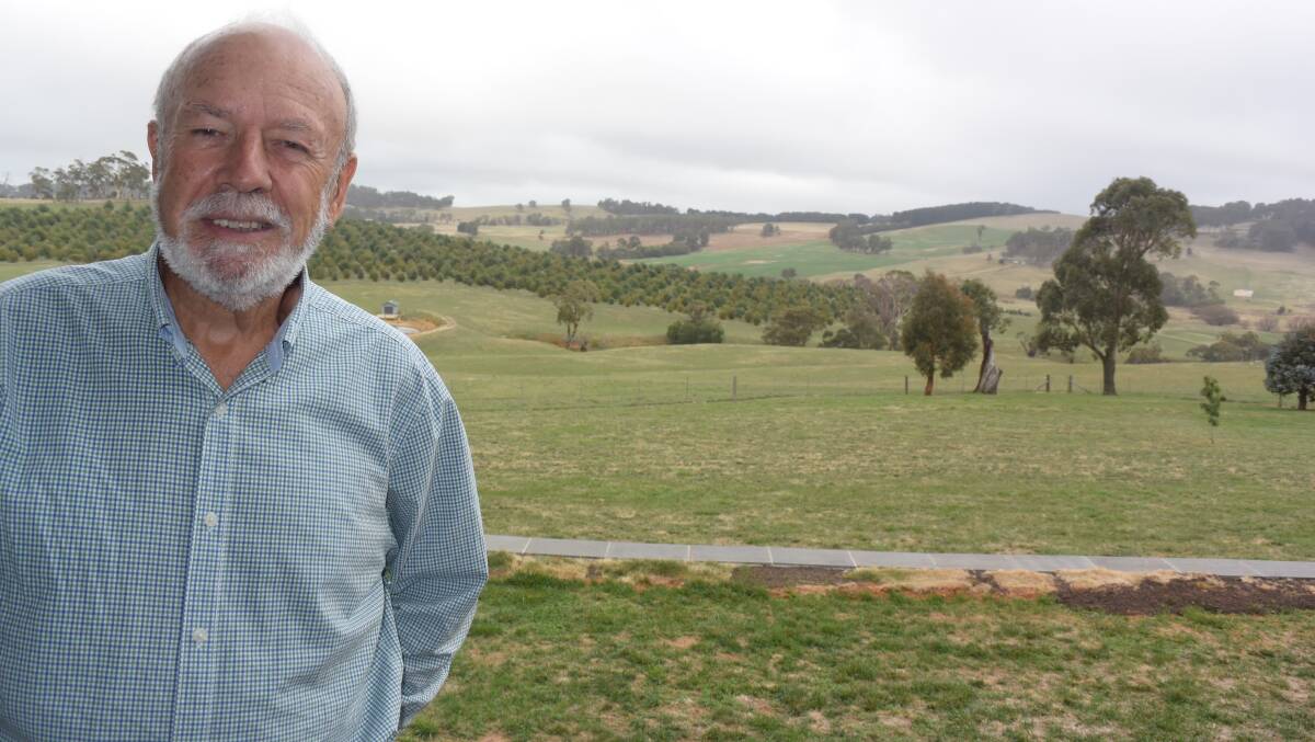 NOT HAPPY: Peter Loftus maintains a housing development will affect his future plans to attract tourists to Oberon for a truffle experience.