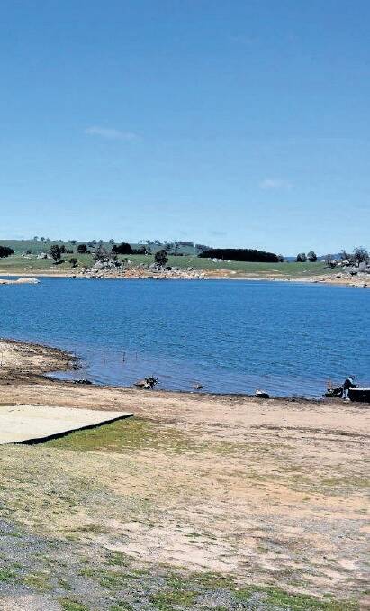 GOING DOWN: Oberon Dam level is sitting at 31.35 per cent capacity but Bathurst Regional Council still wants water from the dam.