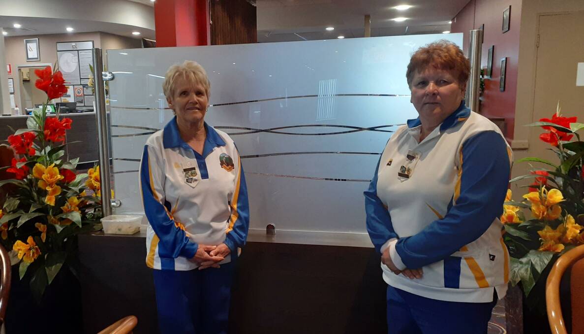 FAMILY AFFAIR: Shirley Foley defeated Kerry Foley in the Oberon Women's Bowling Club singles championships.