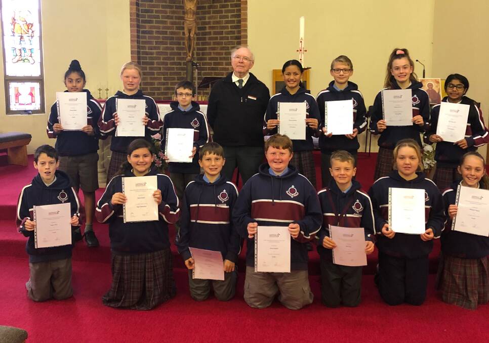 SUCCESS: St Joseph's School's year six students have completed the newly revised Bathurst Diocesan Religious Education online test.
