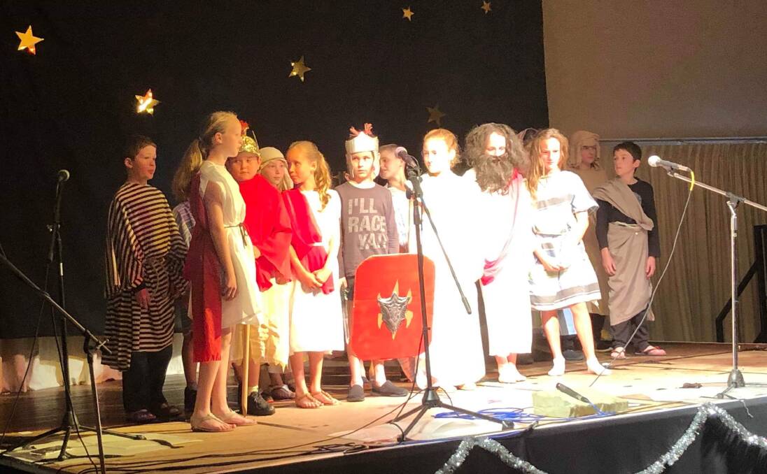 SUCCESS: St Joseph's School students performed beautifully at the Christmas performance at the end of 2018.