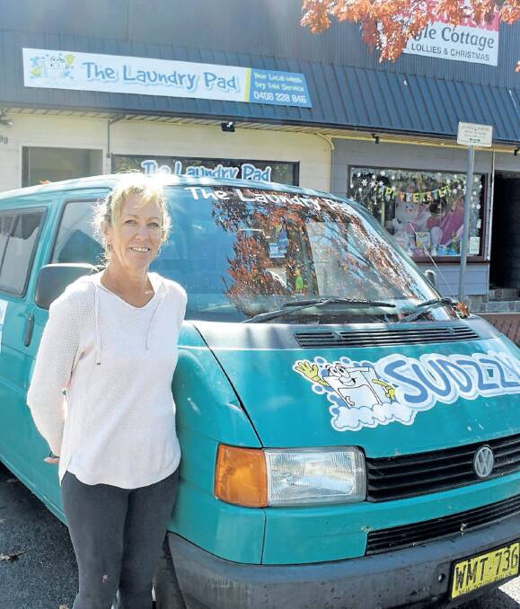 ASSISTANCE: The Laundry Pad owner Vicki Walsh is happy the NSW Government is helping small business owners with a $10,000 grant.