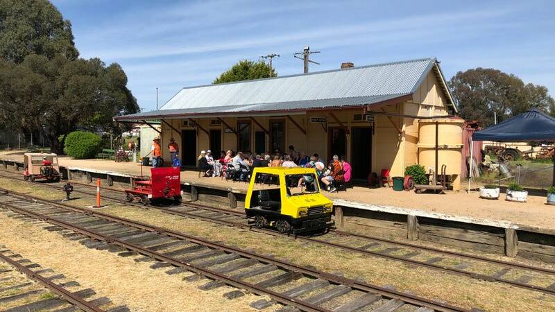 BUSY: Oberon Tarana Heritage Railway members have been busy with hundreds of visitors over a few days.