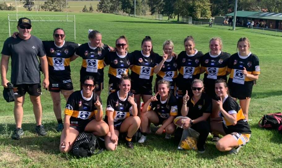 WE ARE THE CHAMPIONS: The Oberon league tag side beat CSU 20-0 in the league tag final of the Mid-West pre-season competition. Photo: FILE