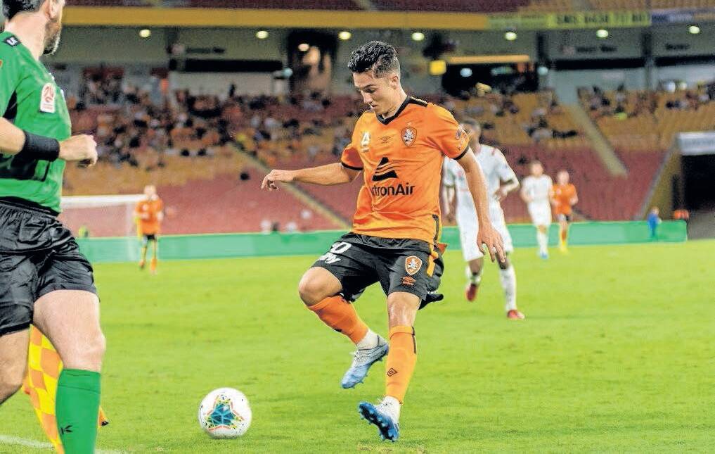 DISAPPOINTING: Mirza Muratovic and his Brisbane team-mates won't get to play English clubs West Ham and Crystal Palace in July. Photo: BRISBANE ROAR