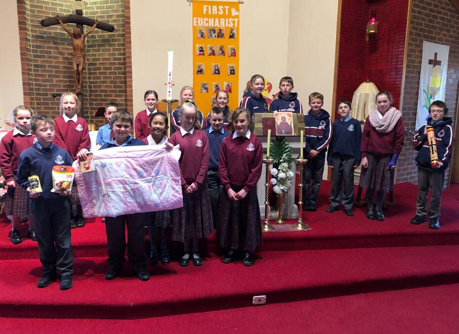 REVERENCE: St Joseph's School students and staff celebrated the Sacred Heart of Jesus Mass together at the end of term two.