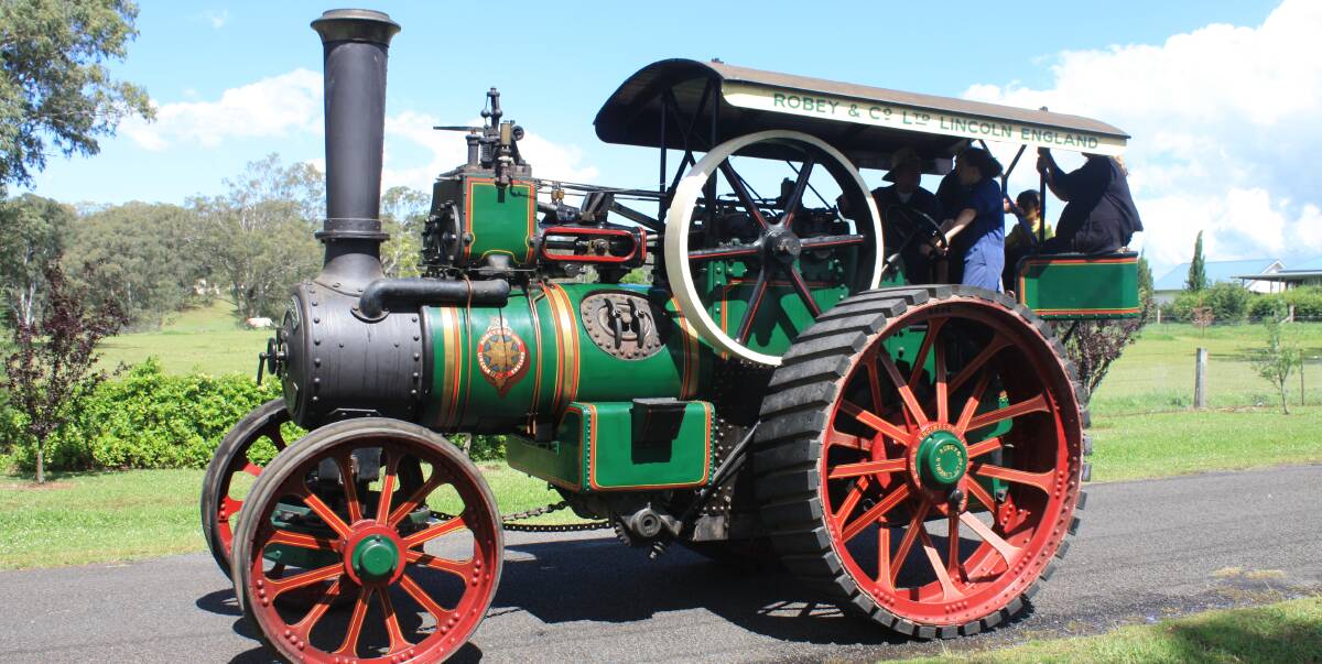 A Robey traction  engine  will feature at the 2022 Highlands 