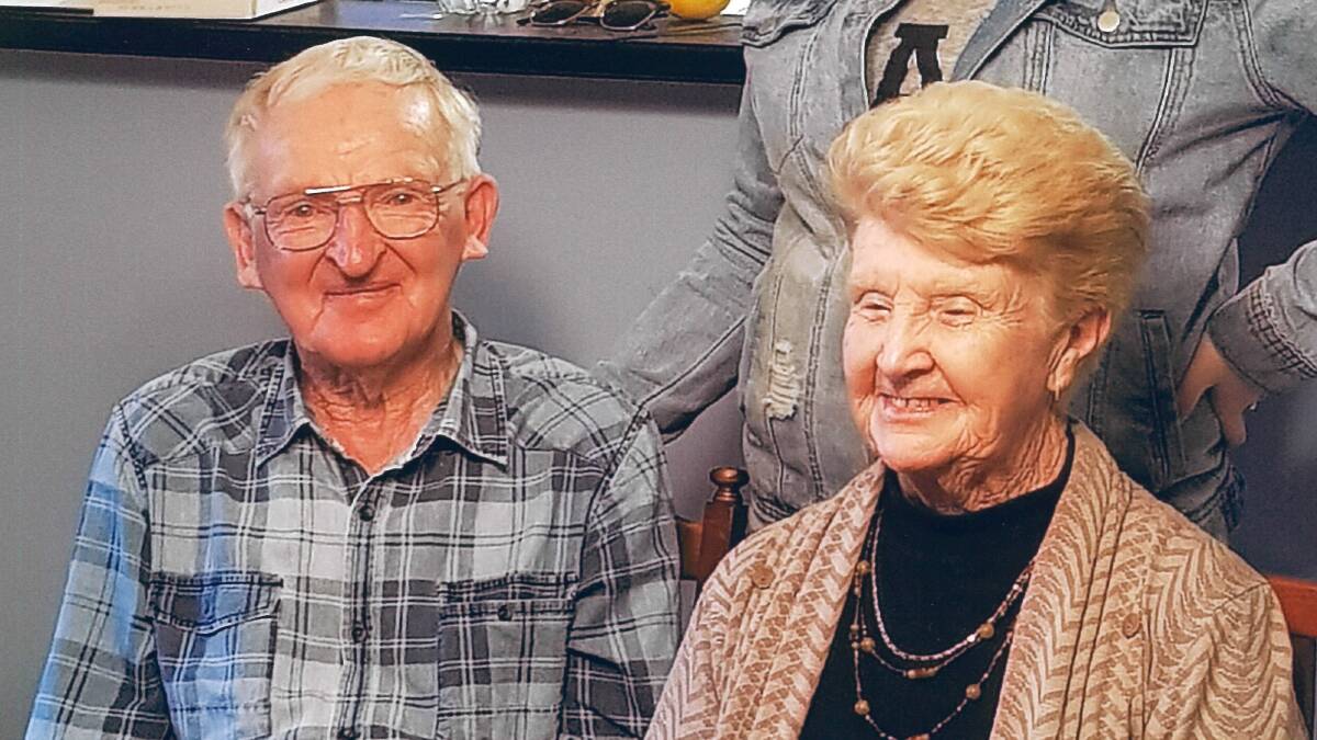 SMILES: Francis and Joy Hogan recently celebrated 60 years of marriage with their family and friends.