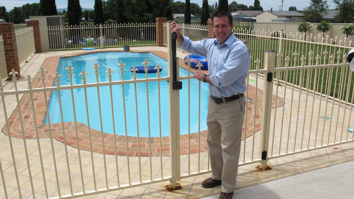 SAFETY: Member for Bathurst Paul Toole says grants are available to local community-based organisations to run water safety initiatives. Grants range from $25,000 to $250,000.