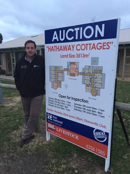AUCTION: James Walton from Oberon First National Real Estate says there has been a lot of interest in the former aged care facility in Oberon.
