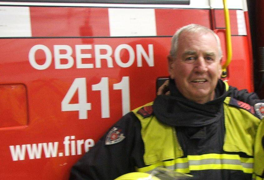 LOCAL LEGEND: Peter Ryan, who has been a member of Oberon Fire and Rescue for 54 years, remembers the 1969 fire.