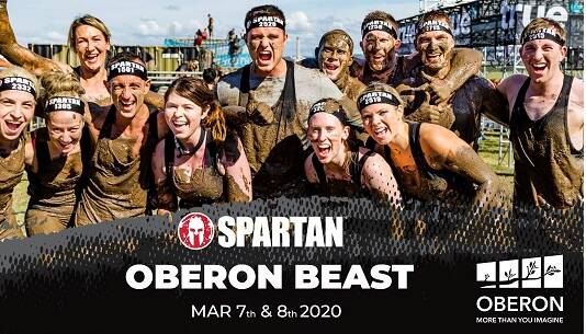 GET READY: Spartan will bring its sprint, half marathon, team and kids' events to Oberon early next month. Thousands of people are expected to take part.