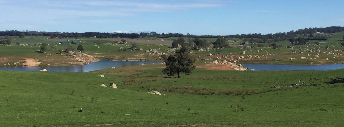 DOWN: As of Tuesday morning, Oberon Dam's level had fallen to 24.96pc capacity - which would normally trigger level three water restrictions.