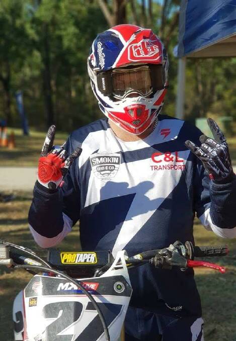 CONFIDENT: Cheyne Barker will compete at the NSW King of Motocross state titles this weekend in Nowra.