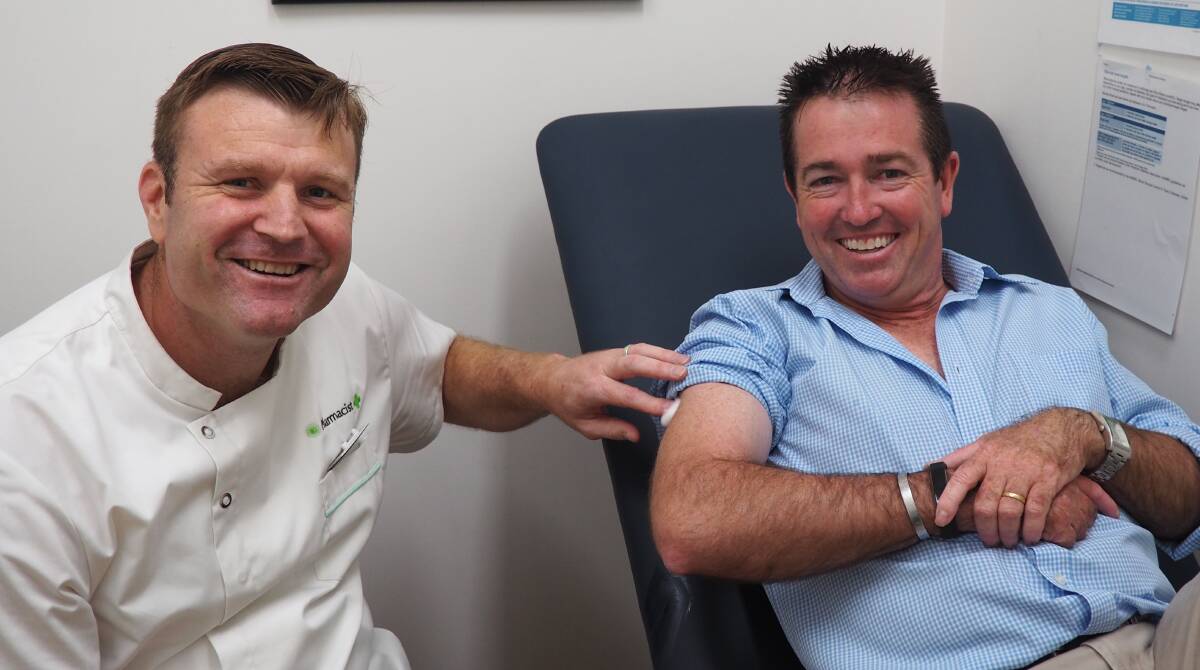 ROLL UP: Member for Bathurst Paul Toole encourages all residents to get their flu vaccination shot before the peak flu season hits.