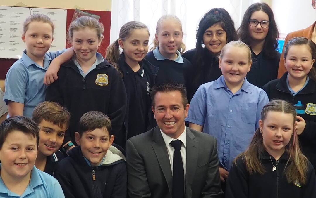 SMILE: Education Week is being celebrated across the Bathurst electorate. Member for Bathurst Paul Toole says the theme this year is “Today’s schools – creating tomorrow’s world”.