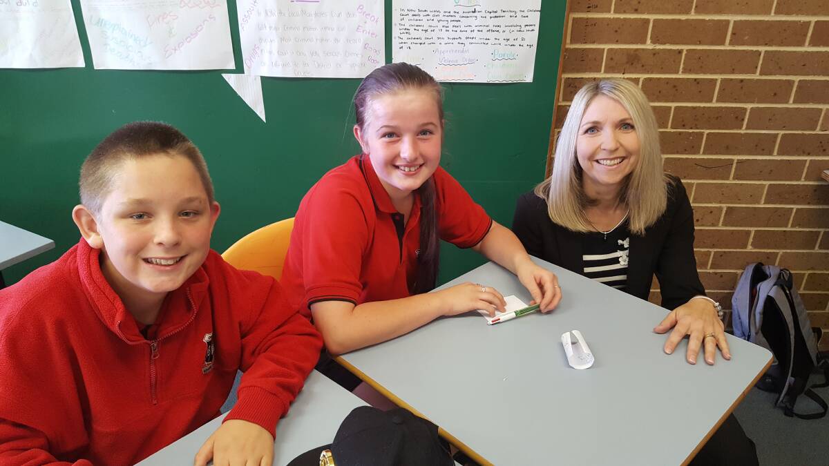 SUCCESS: Oberon High School year seven students embraced the Everybody Belongs Day. It included craft, team building and sporting activities.