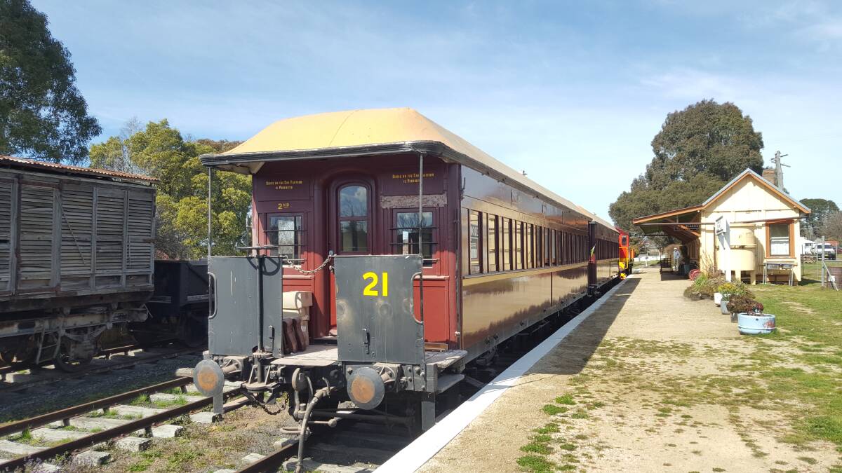 ON THE MOVE: A passenger train will soon pull in to Oberon Railway Station for the first time in 41 years.
