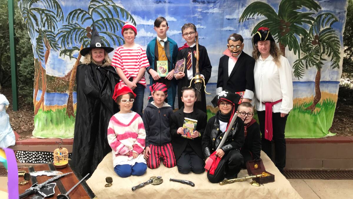 IN CHARACTER: Black Springs School students joined Trunkey Public School and Neville Public School students for Book Week celebrations.
