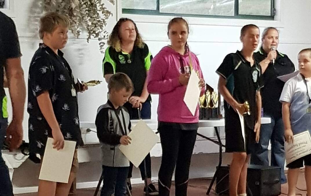 SUCCESS: Oberon Little Athletics held its end-of-season presentation night last weekend. Many athletes represented at zone and regional levels.