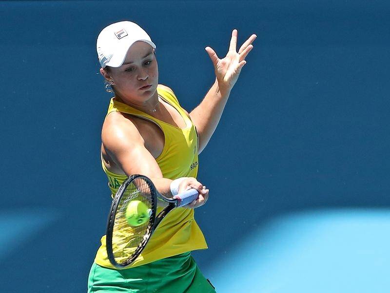 Ashleigh Barty no longer has to prove anything to anyone, says Swiss great Martina Hingis.