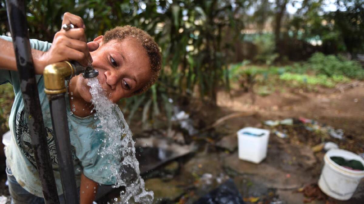 Water insecurity due to climate change may lead to geopolitical tensions, the UK report states. (Mick Tsikas/AAP PHOTOS)