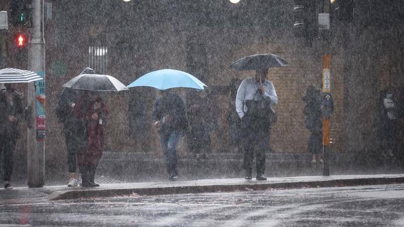 Heavy rain is set to pelt south-east Australia. Picture file Heavy rain is set to pelt south-east Australia. Picture file