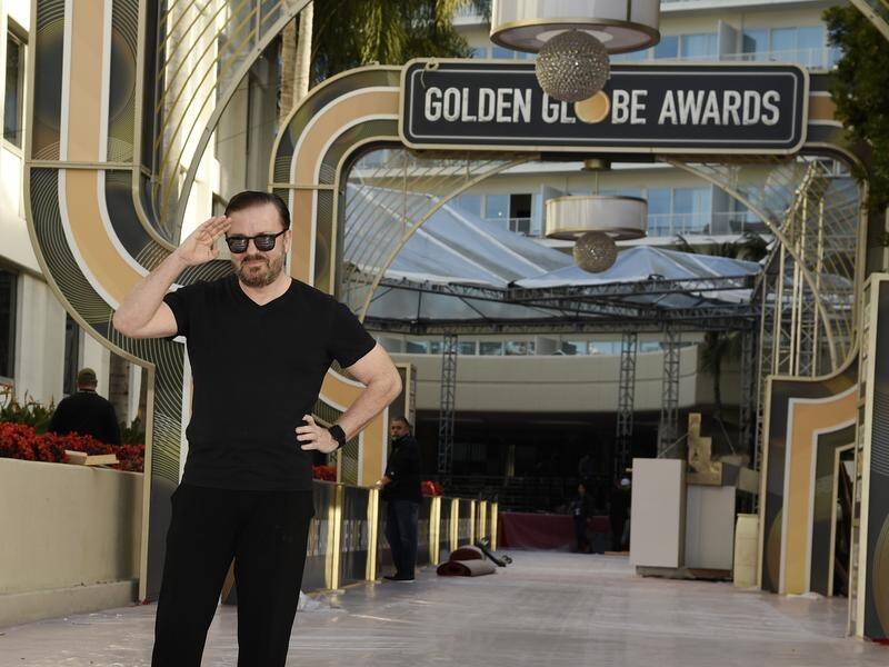 Ricky Gervais is set to host the Golden Globes.