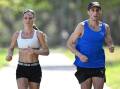 Genevieve Gregson has husband Ryan helping her push to qualify for the 2024 Olympics marathon. (Darren England/AAP PHOTOS)