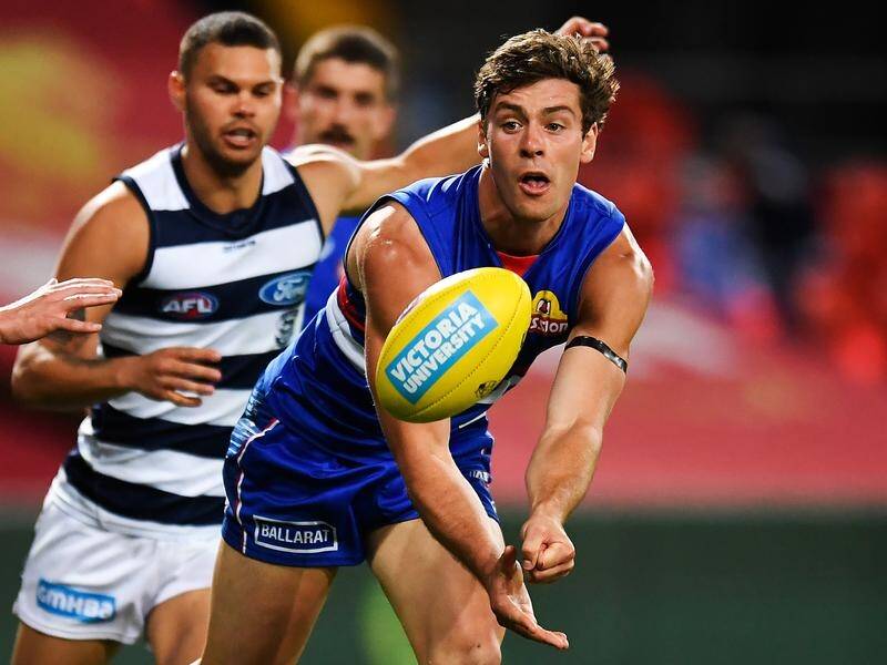 Essendon and Western Bulldogs are set for an ongoing tug-of-war over midfielder Josh Dunkley.