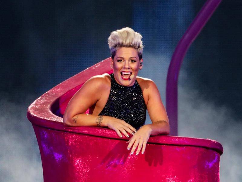US singer Pink has joined celebrities around the world in support of Australia's bushfire relief.