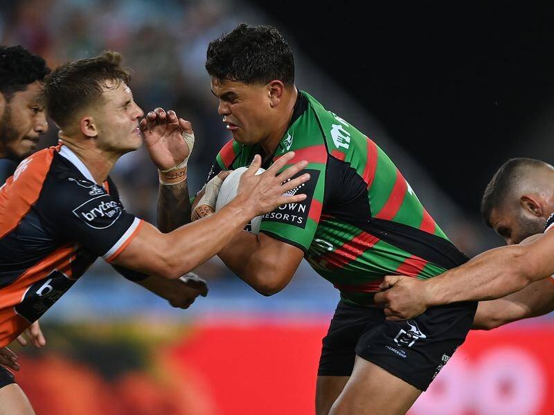 Latrell Mitchell is facing three charges and a 3-4 week ban out of Souths' win over Wests Tigers.