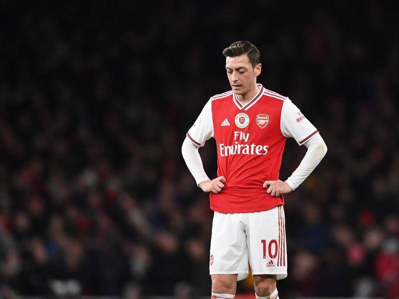 Mesut Ozil believes Arsenal have shown him no loyalty by dropping him from their EPL squad.
