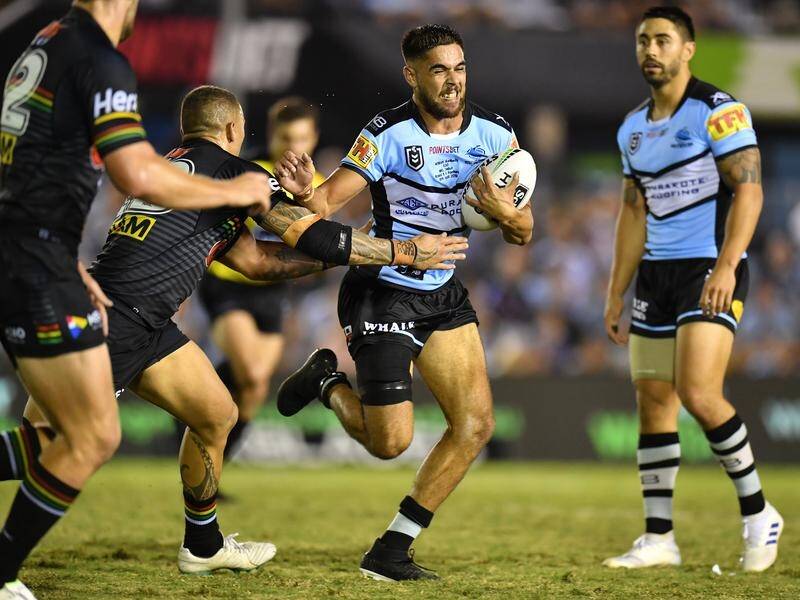 Will Kennedy made his NRL debut in Cronulla's comeback win over Penrith.