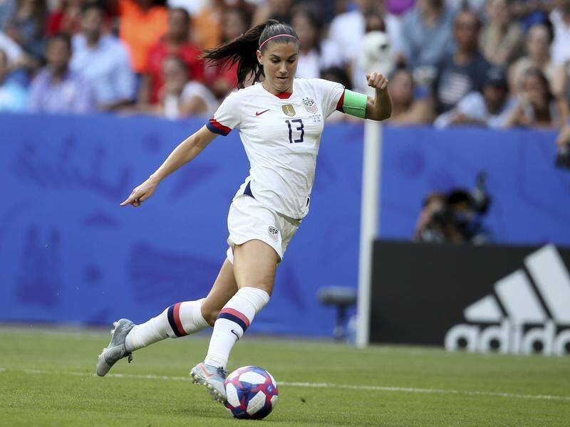 US superstar Alex Morgan has signed a one-year loan deal with EWSL side Tottenham Hotspur.