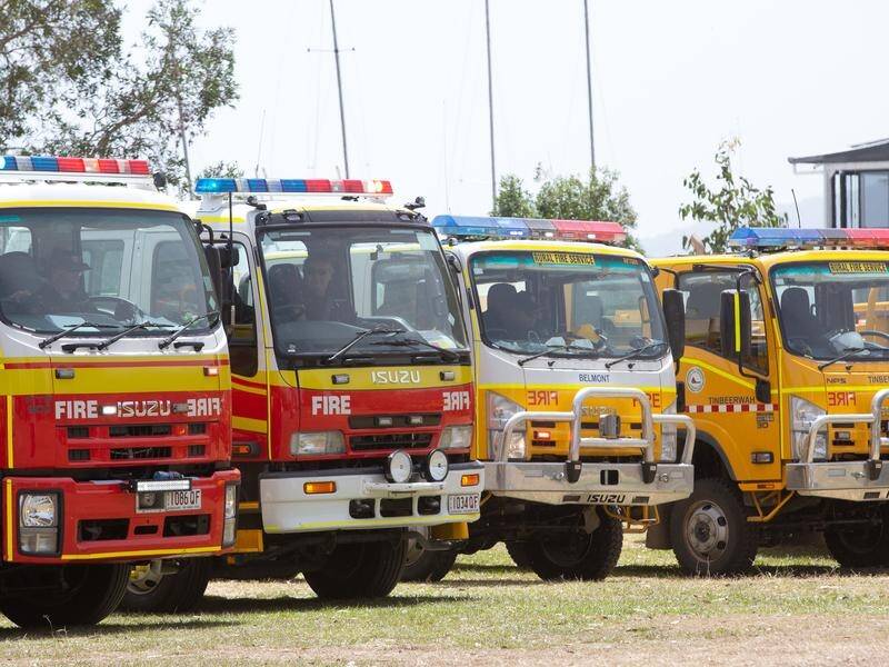 Two fire trucks were stolen from north Queensland stations within days. (Rob Maccoll/AAP PHOTOS)