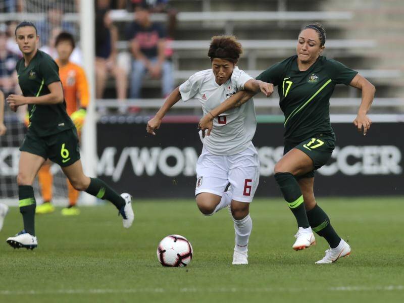 Kyah Simon is back in the Matildas squad for next month's Tokyo Games qualifiers in China.