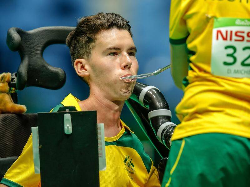 Daniel Michel has won a Paralympics bronze medal for Australia in the boccia.